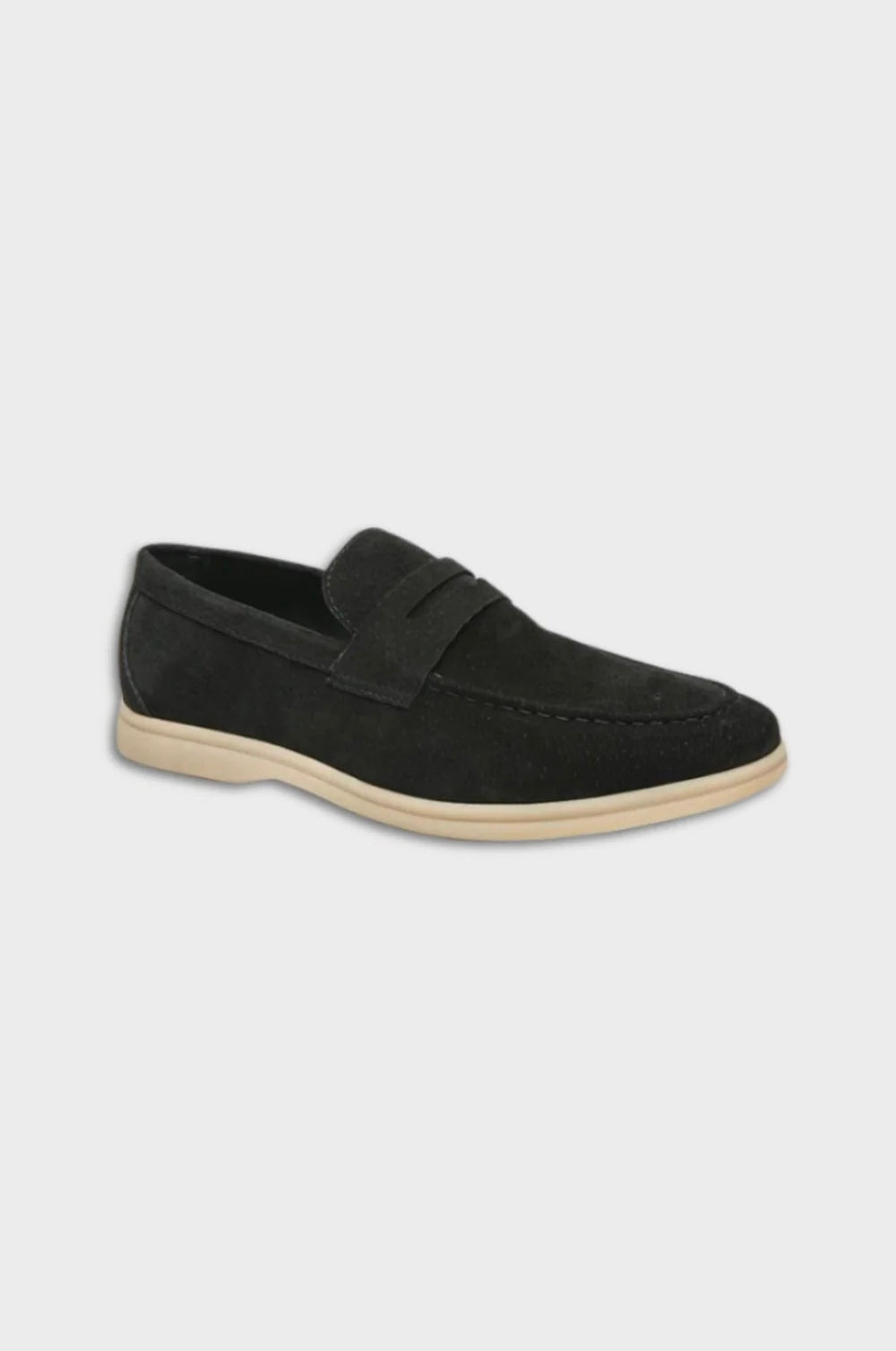 ATHÈNES Pantofi din piele întoarsă