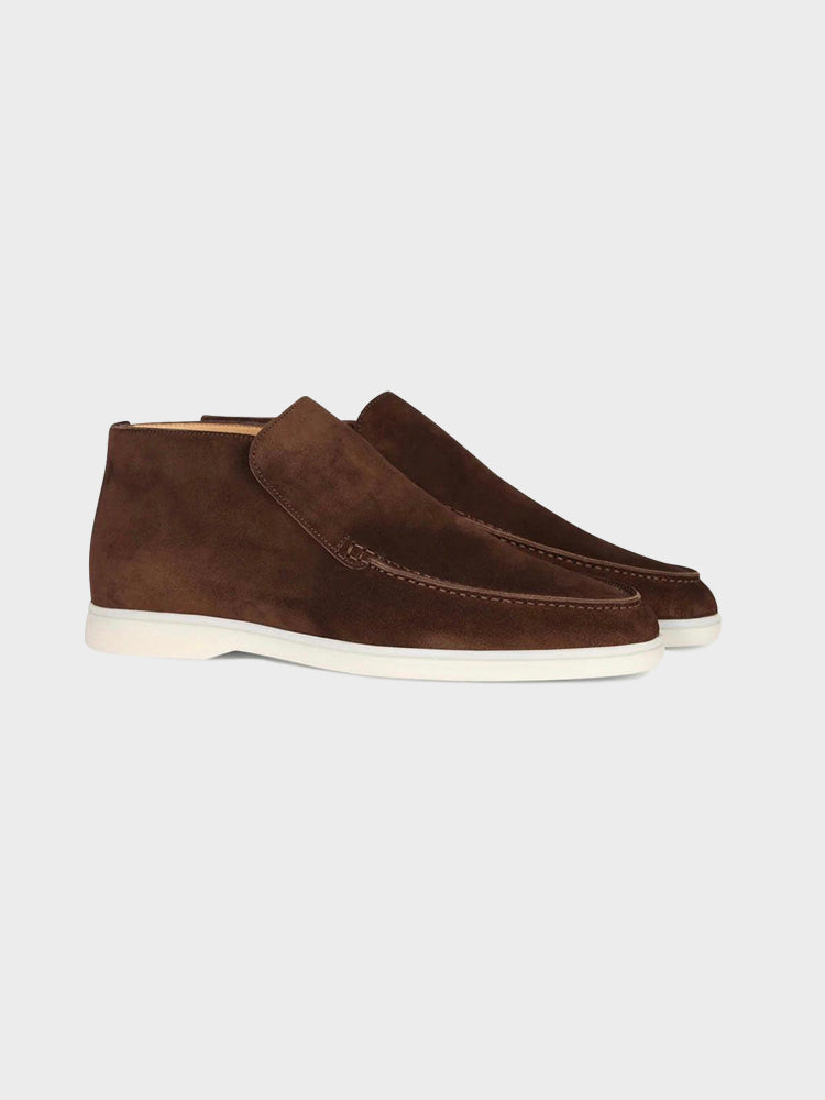 Loafers MONACO din Suede Înalt