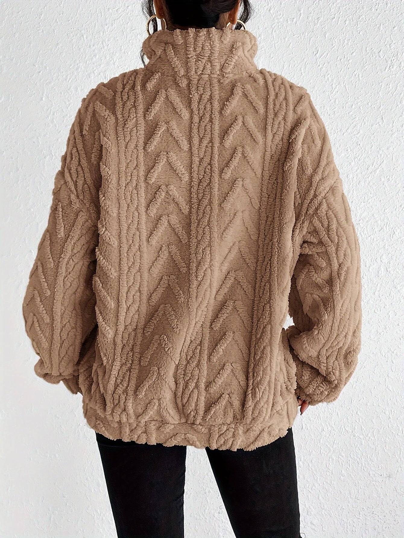 Viorica| Pulover Elegant din Fleece