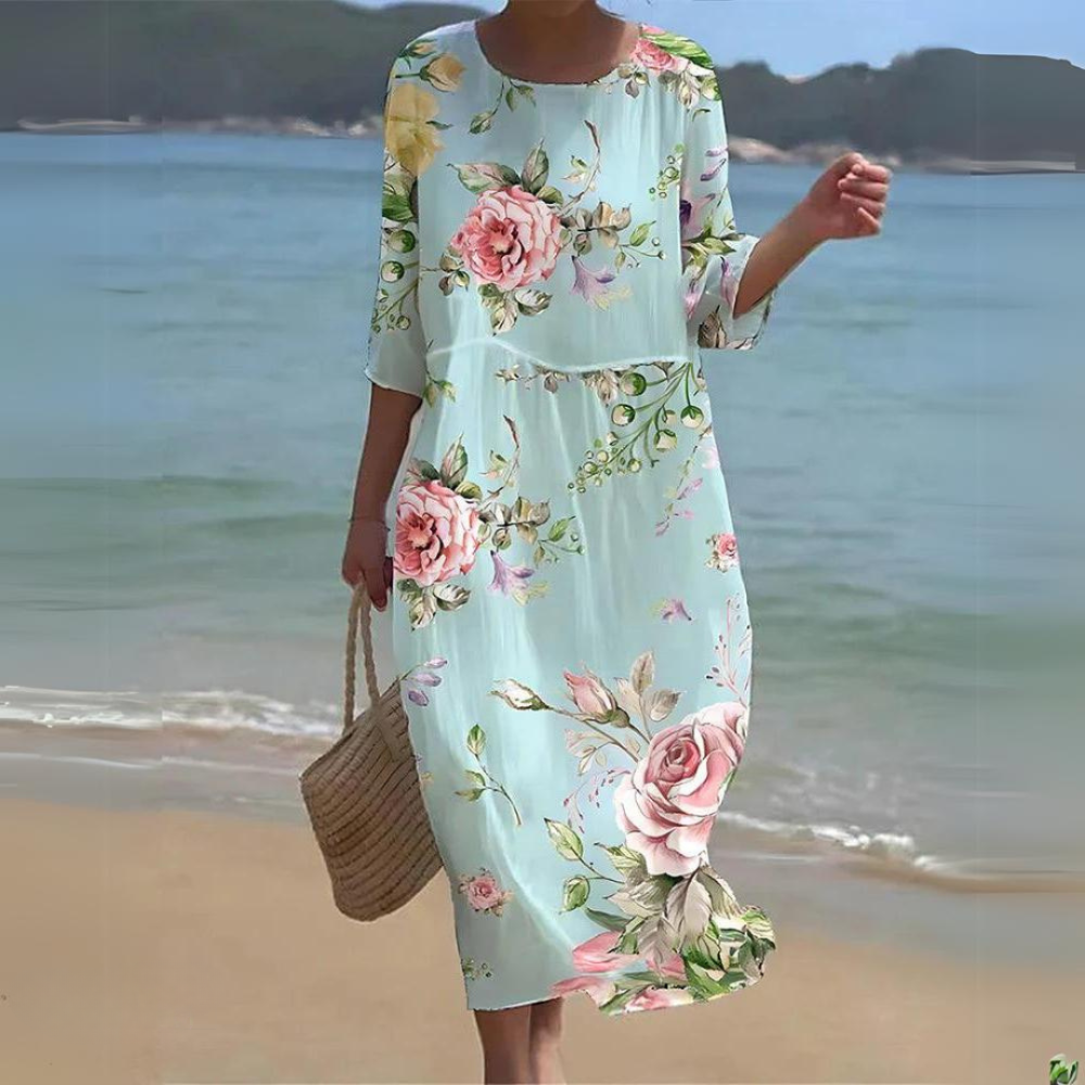 Vilma | Rochie care ascunde burtica și evidențiază eleganța