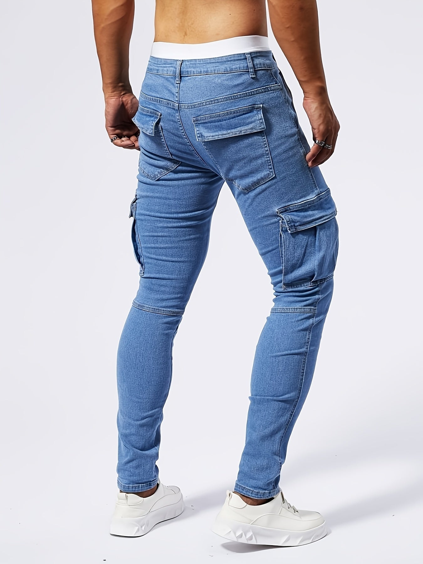 Laluna® | Blugi Cargo Slim Fit