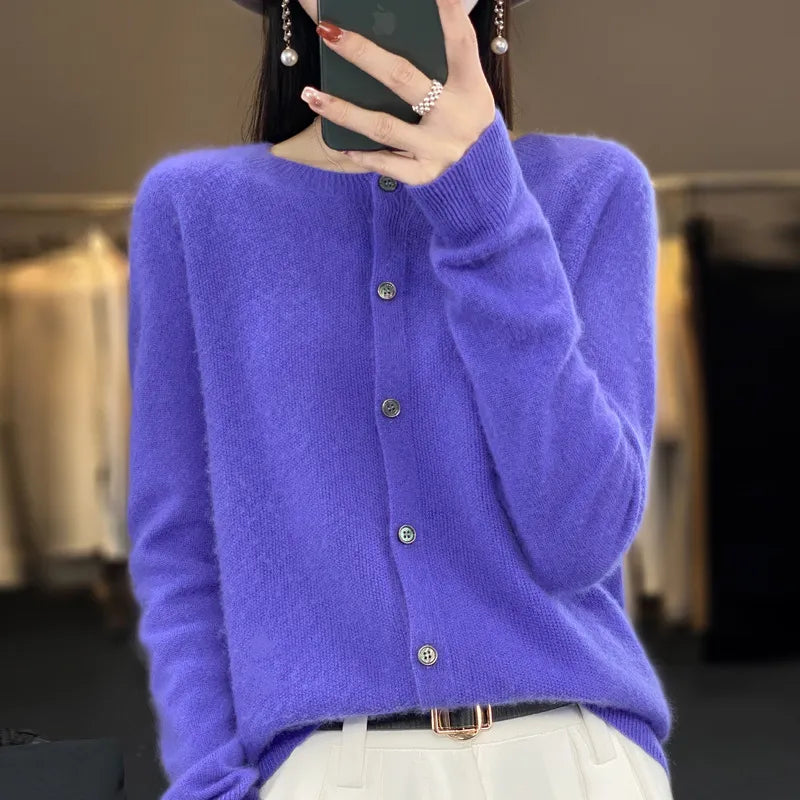 Irina | Cardigan Elegant cu Nasturi