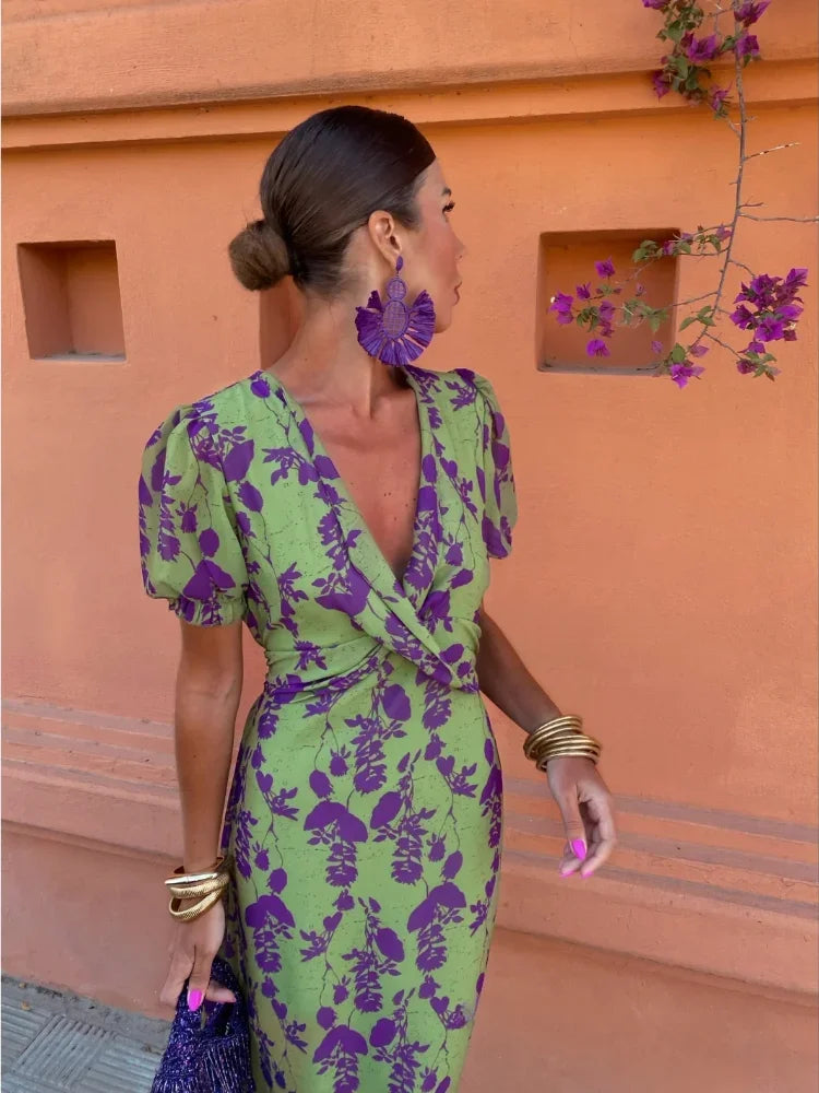 Rhiannon™ | Rochie imprimată pentru femei