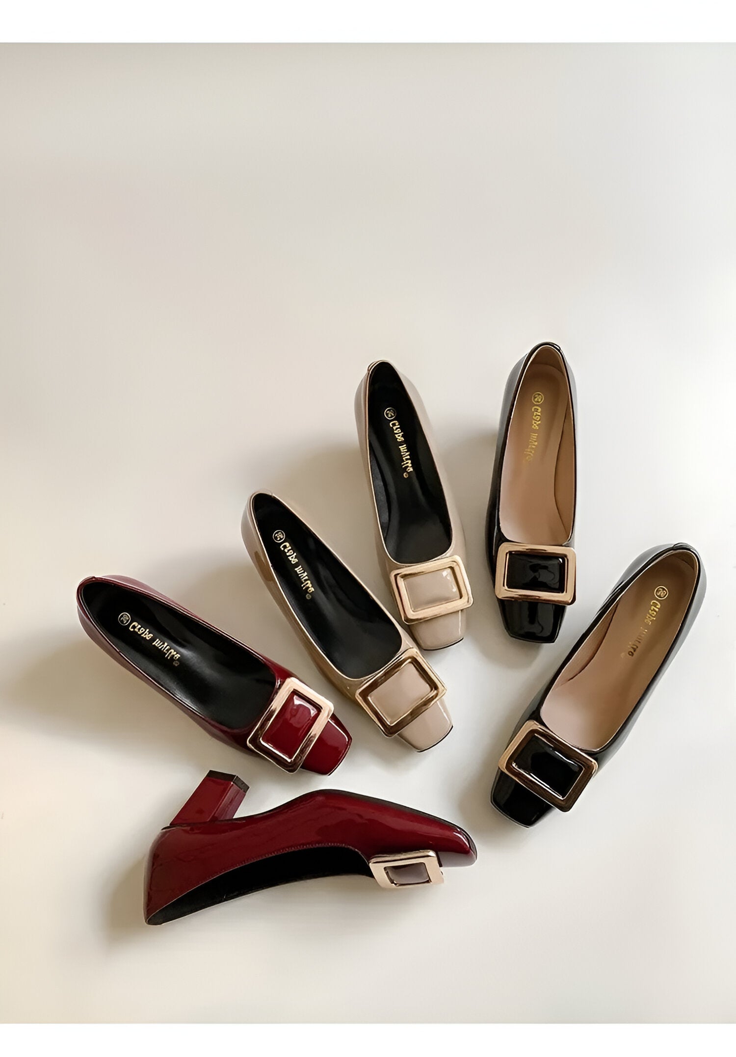Capucine – Pantofi cu toc metalici
