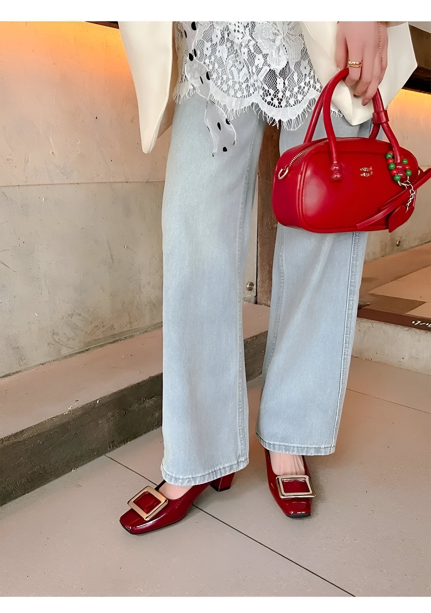 Capucine – Pantofi cu toc metalici