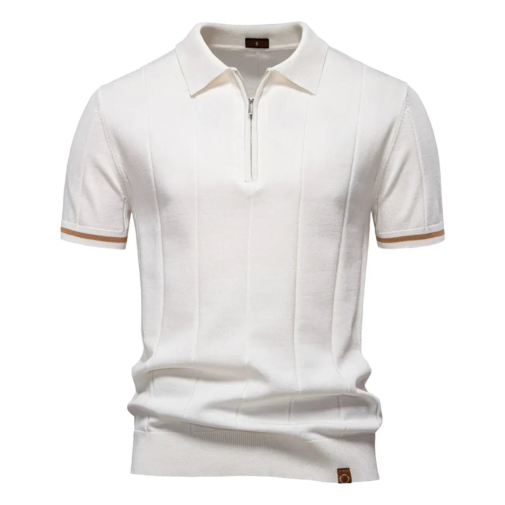 Laluna® | Polo de vară cu fermoar