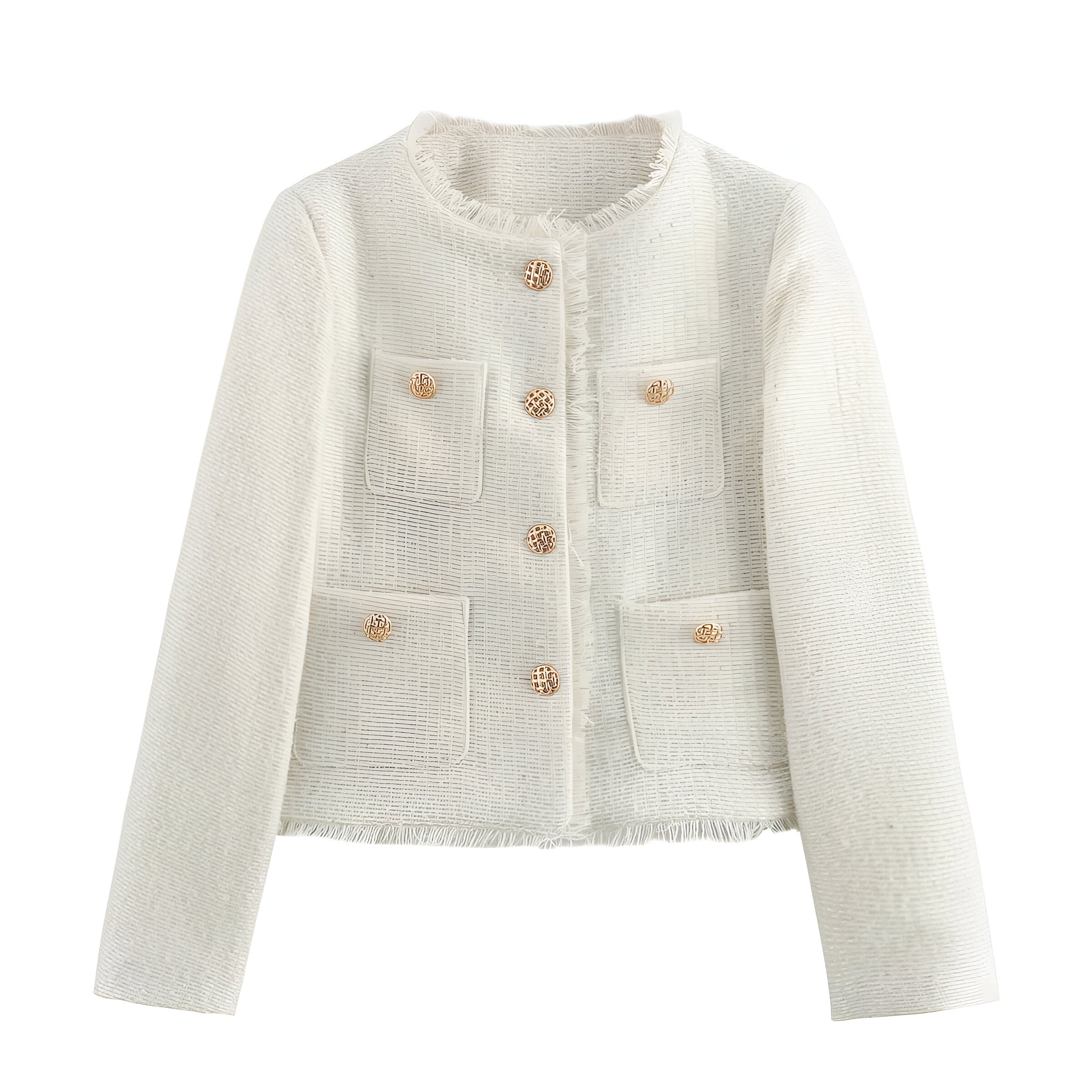 Diana - Palton din tweed pentru toamnă
