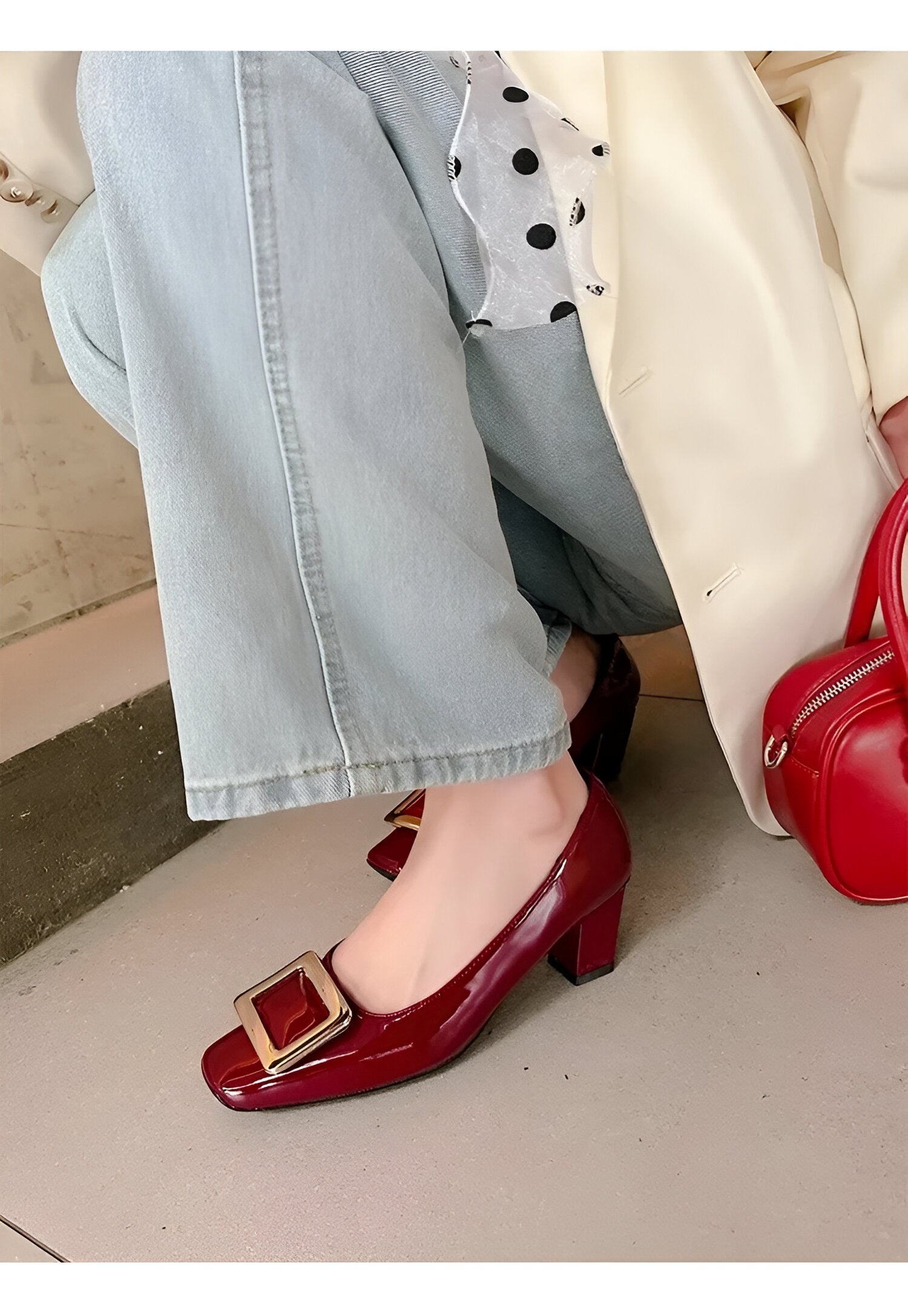 Capucine – Pantofi cu toc metalici