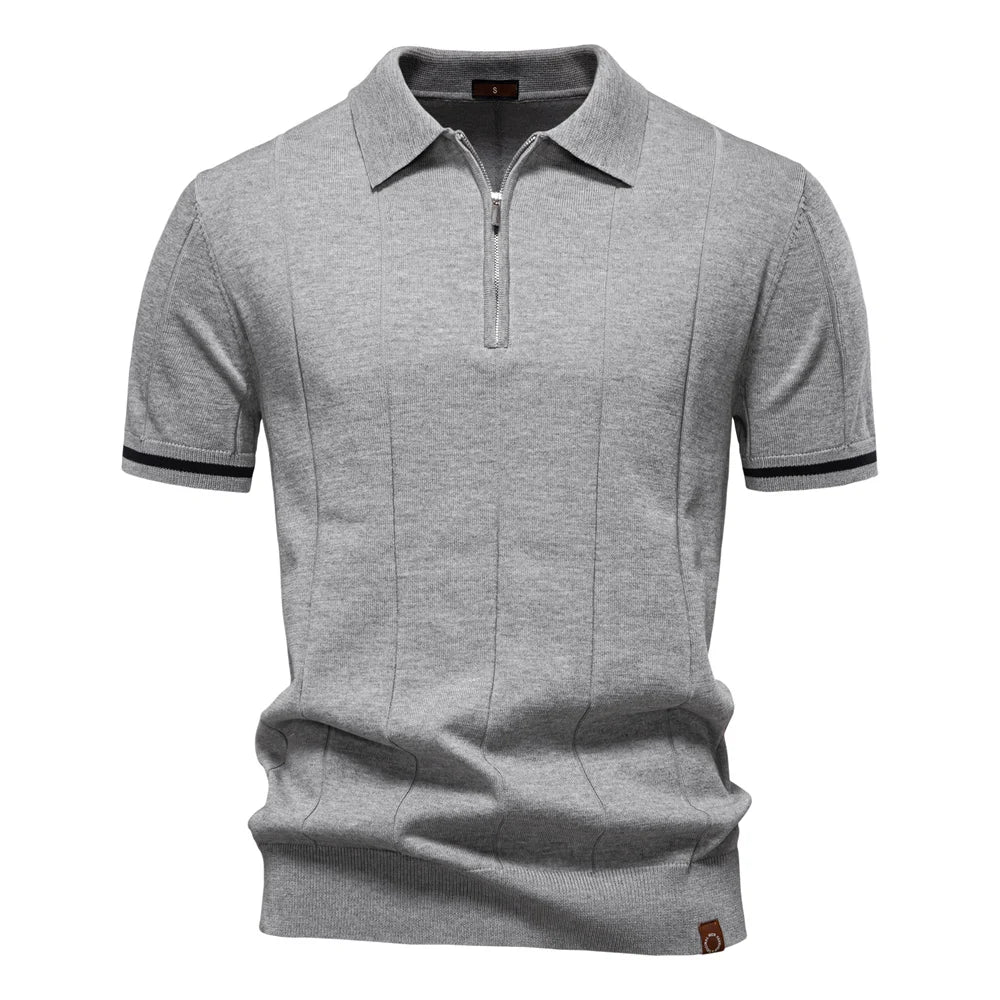 Laluna® | Polo de vară cu fermoar