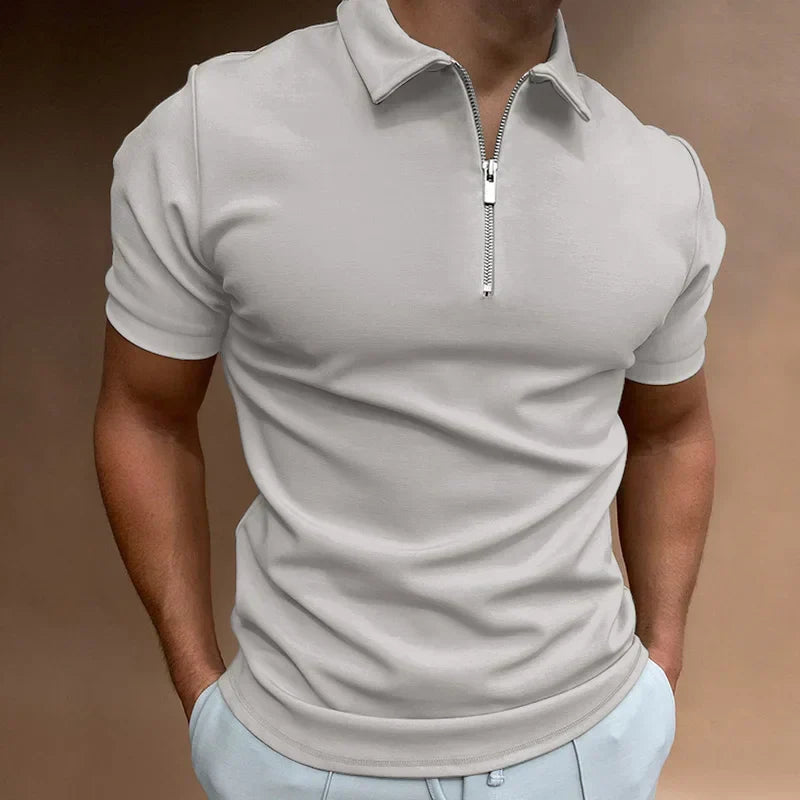 Vlad | Tricou Polo cu Fermuar Clasic 2+1 Gratuit