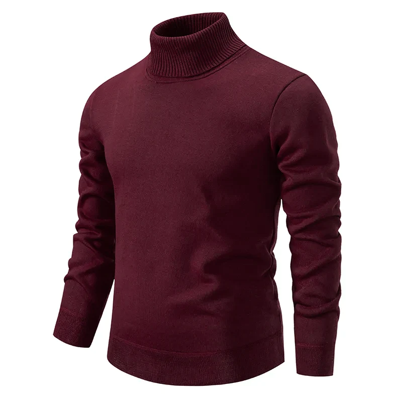 Pulover cu Guler Elegant