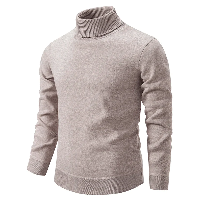 Pulover cu Guler Elegant