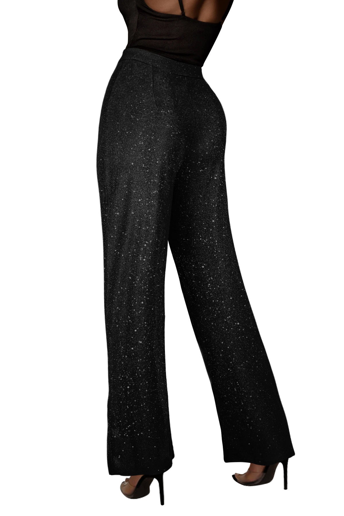 Pantaloni cu sclipici