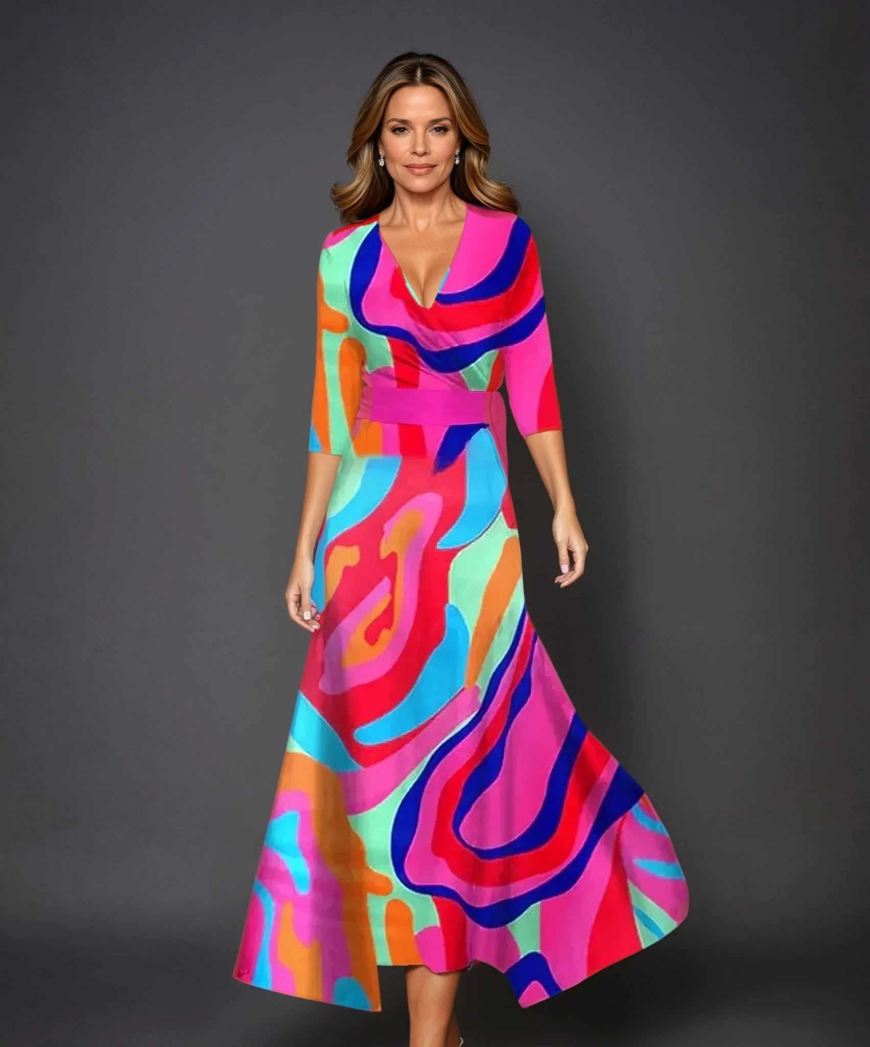 Yssa | Rochie florală elegantă