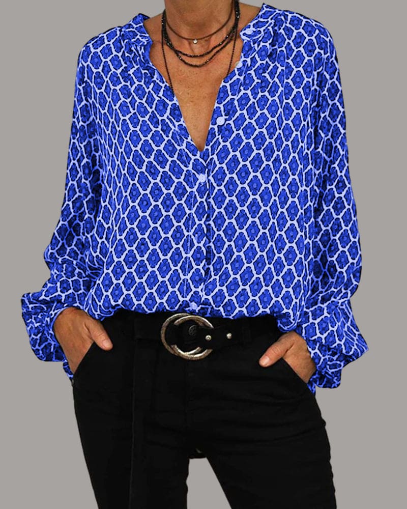 Ana | Tricou Midi cu V Relaxat