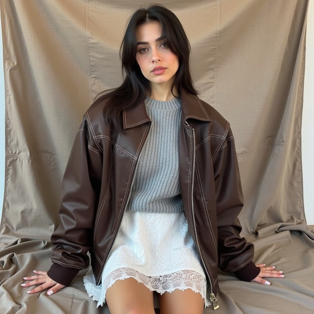 Suzanne – Jachetă bomber elegantă