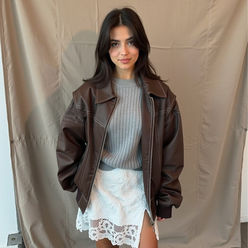 Suzanne – Jachetă bomber elegantă