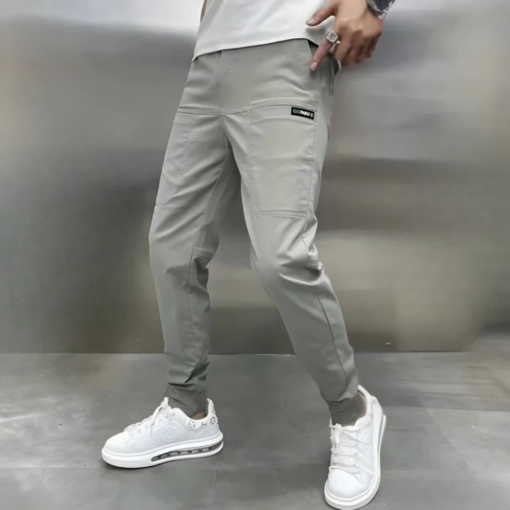 Matei | Jeans cargo elastici