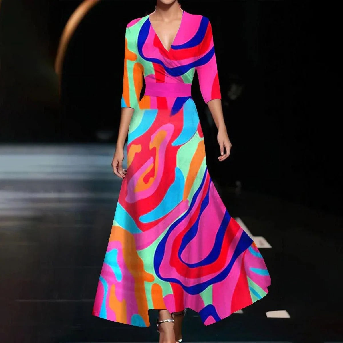 Yssa | Rochie florală elegantă
