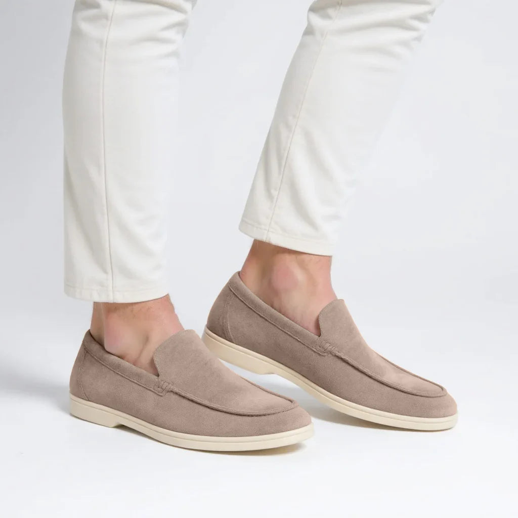 Loafers din Suede Monaco Old Money