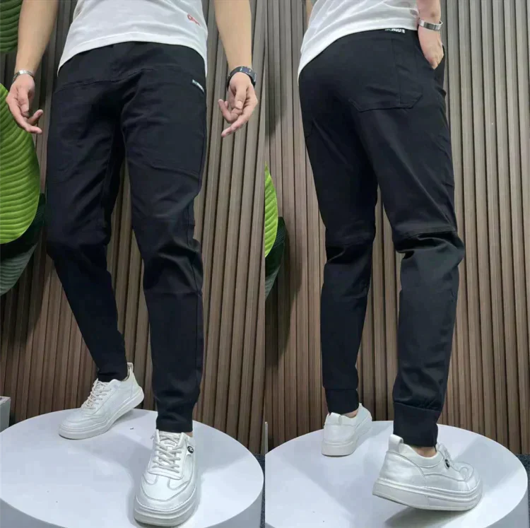 Matei | Jeans cargo elastici