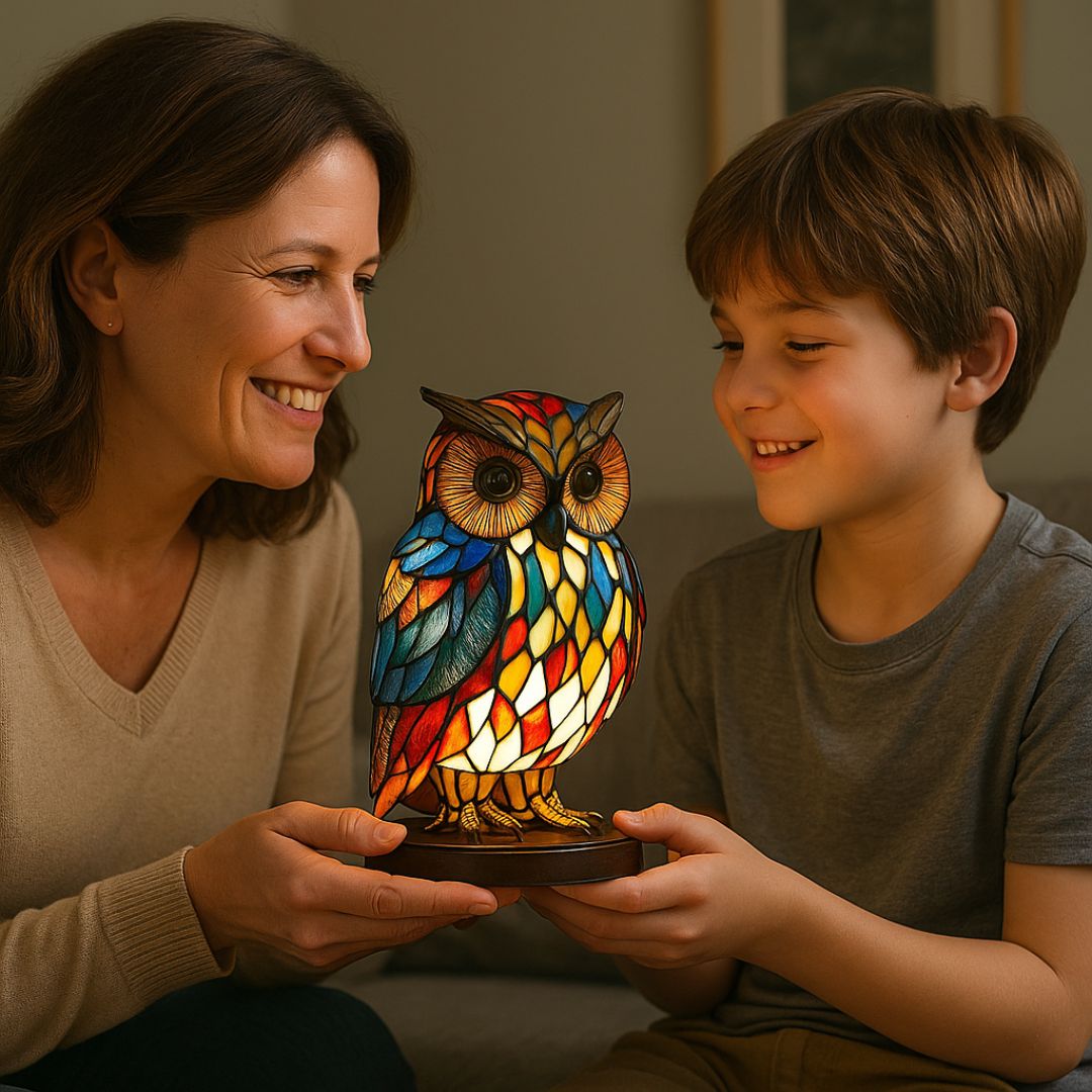 Merlin - lampă handmade care luminează inimile