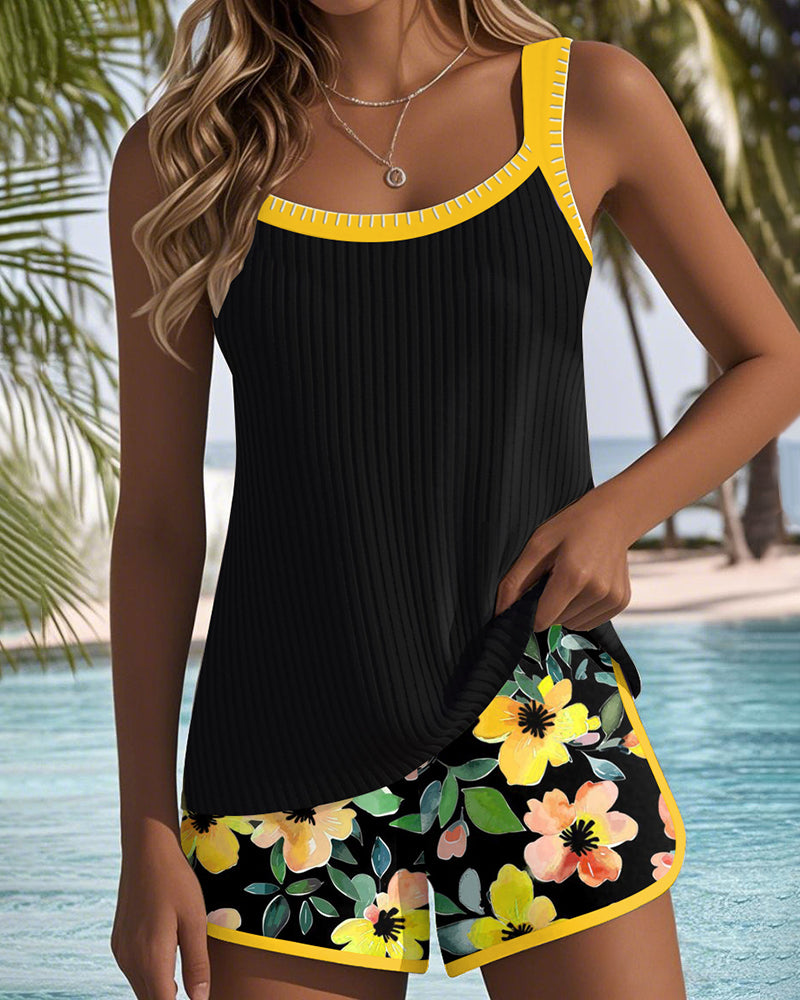 Lorendana | Set Elegant Tankini în Două Piese