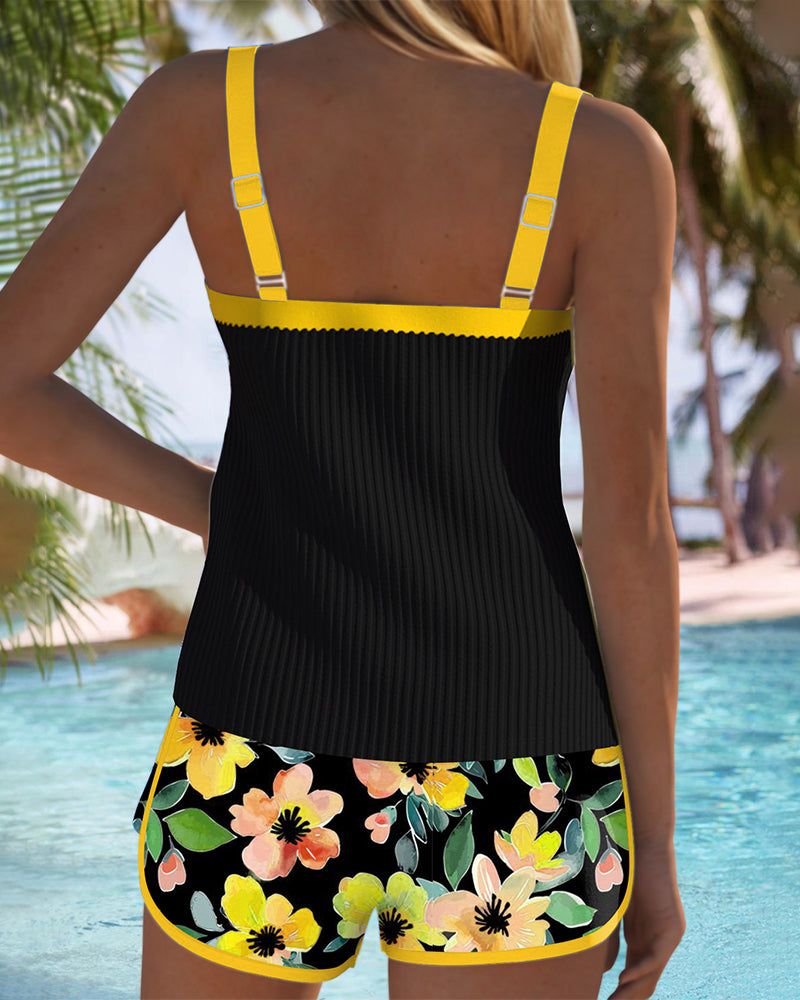 Lorendana | Set Elegant Tankini în Două Piese
