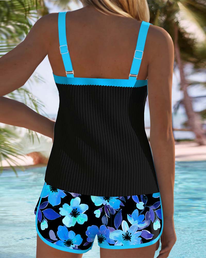 Lorendana | Set Elegant Tankini în Două Piese