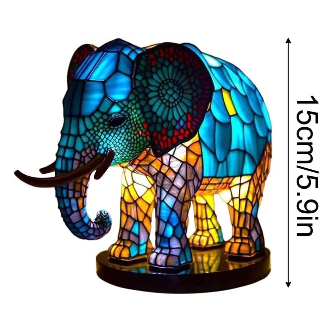LeuchtElefant - lampă handmade care luminează inima