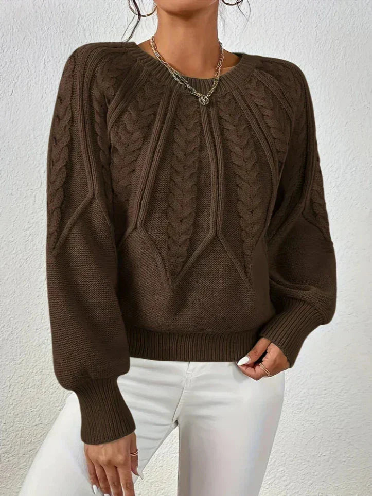 Camelia| Pulover Chic Tricotat