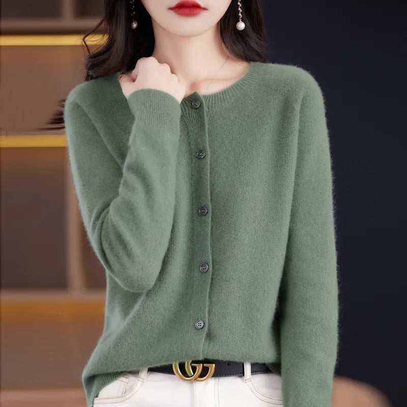 Irina | Cardigan Elegant cu Nasturi