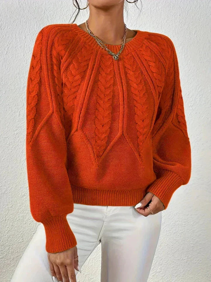 Camelia| Pulover Chic Tricotat