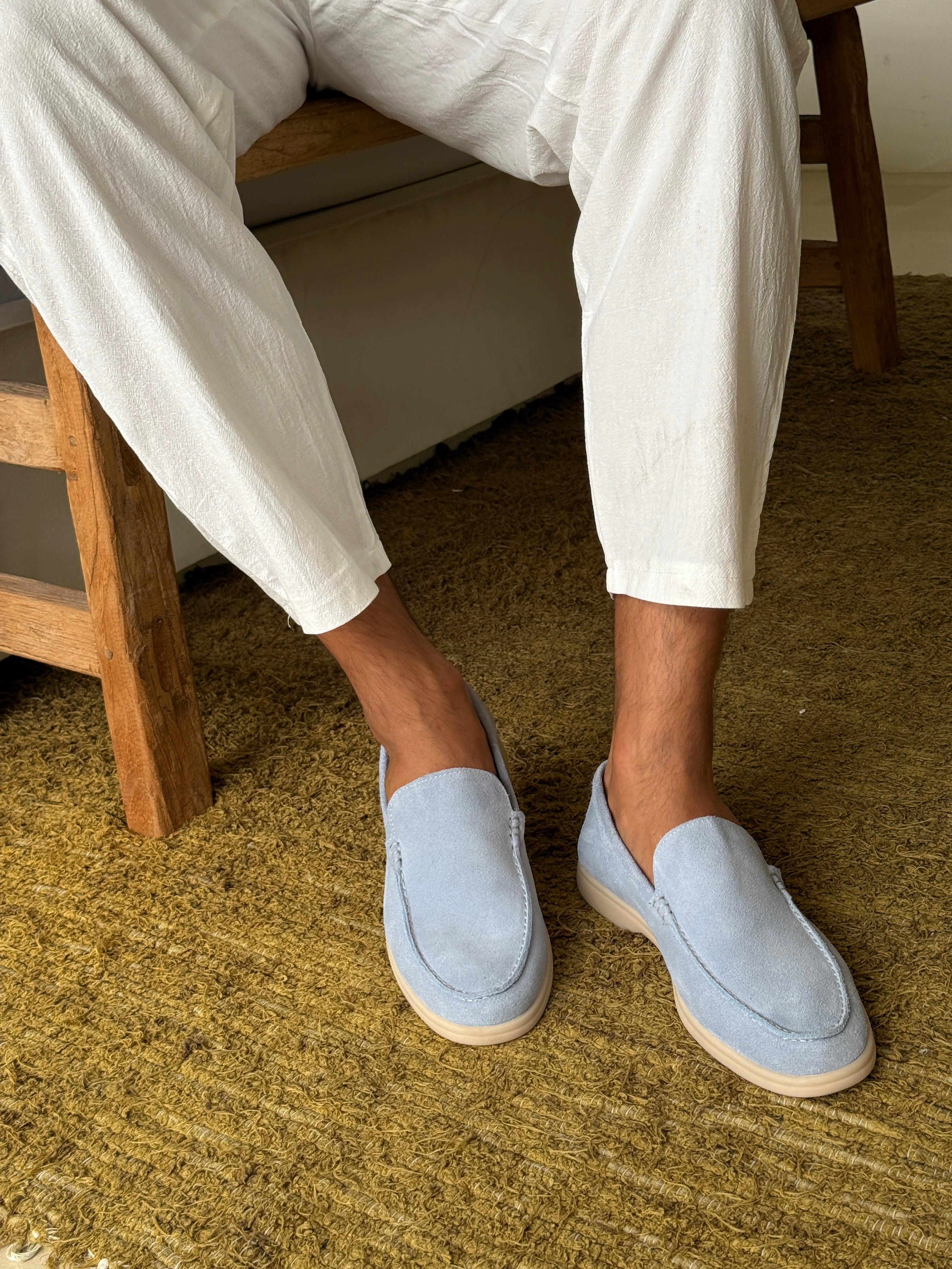 Loafers din Suede Monaco Old Money