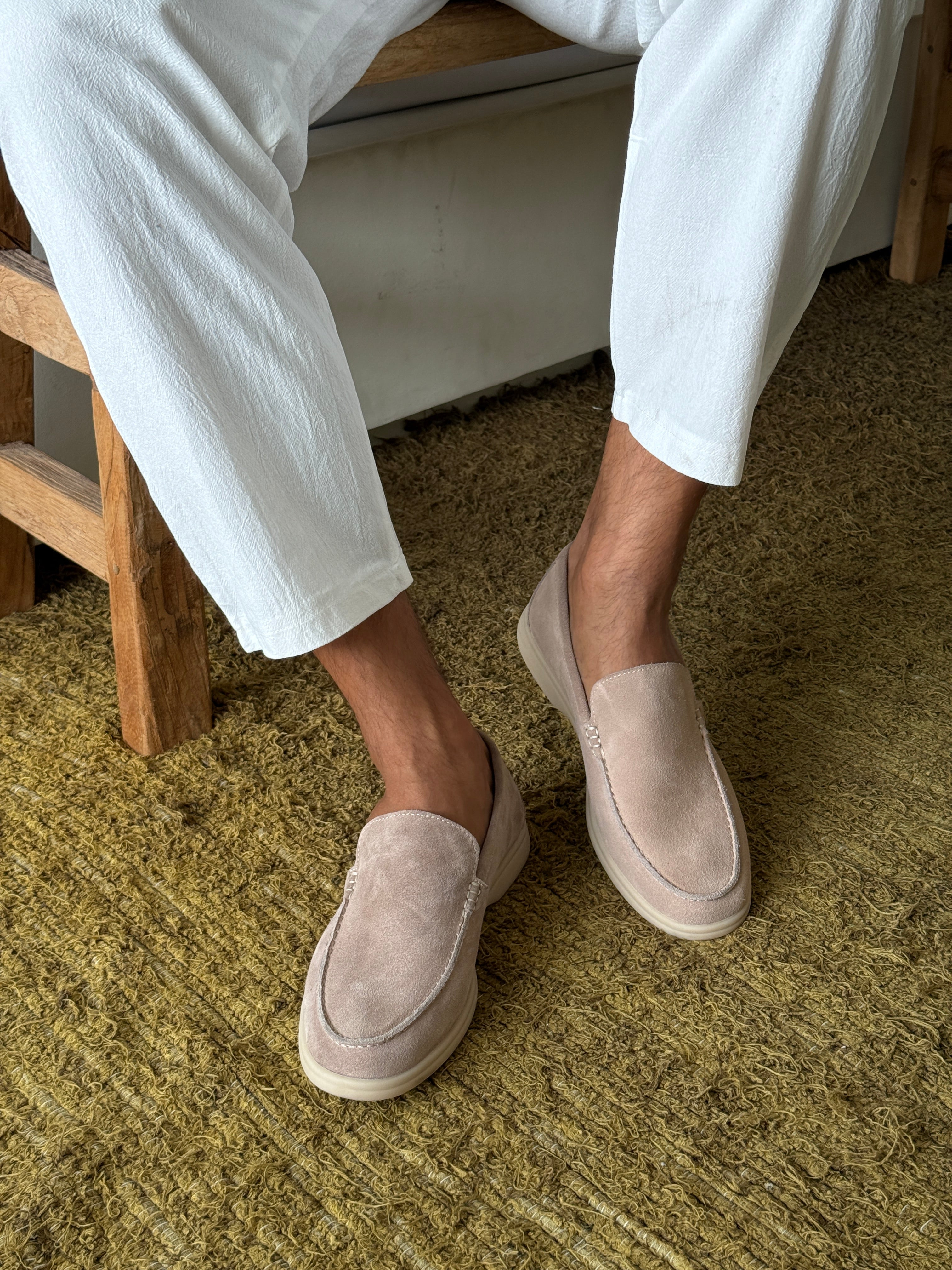 Loafers din Suede Monaco Old Money
