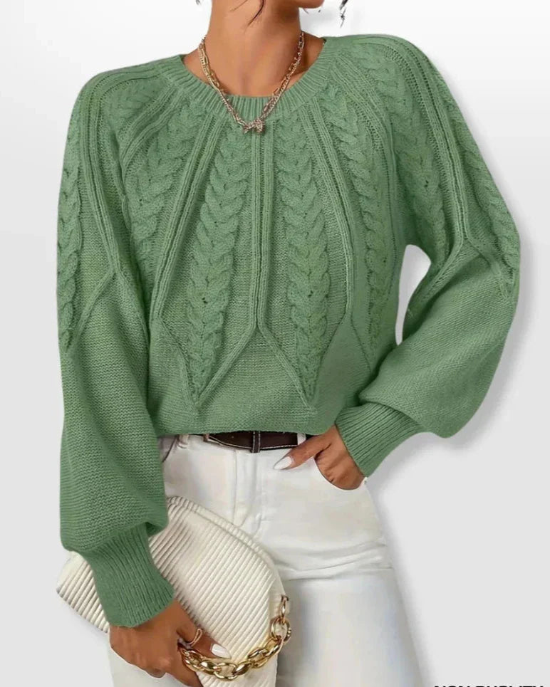 Camelia| Pulover Chic Tricotat