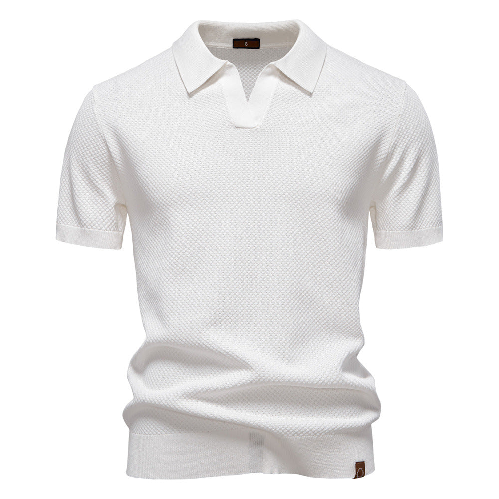 Alin | Polo elegant cu mâneci scurte