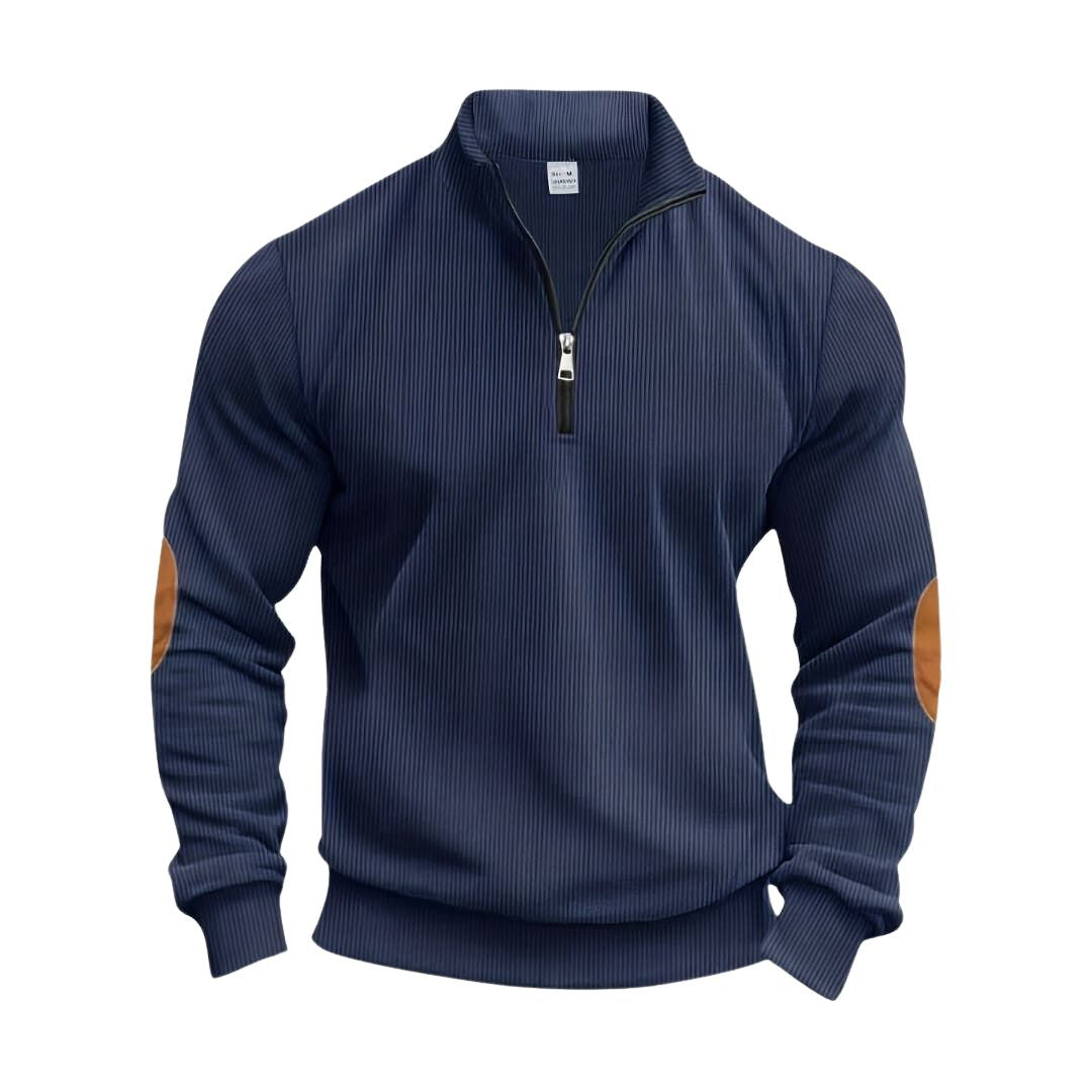 Pulover Trendy cu Fermoar Pe Jumătate