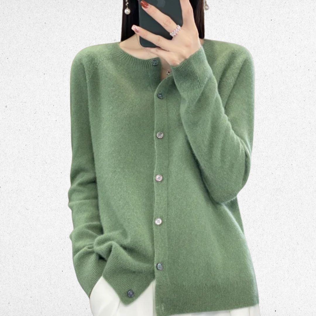 Irina | Cardigan Elegant cu Nasturi