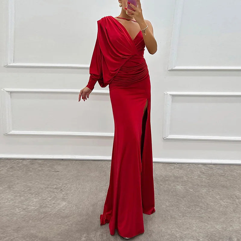 Iliana | Rochie cu Umăr Unic