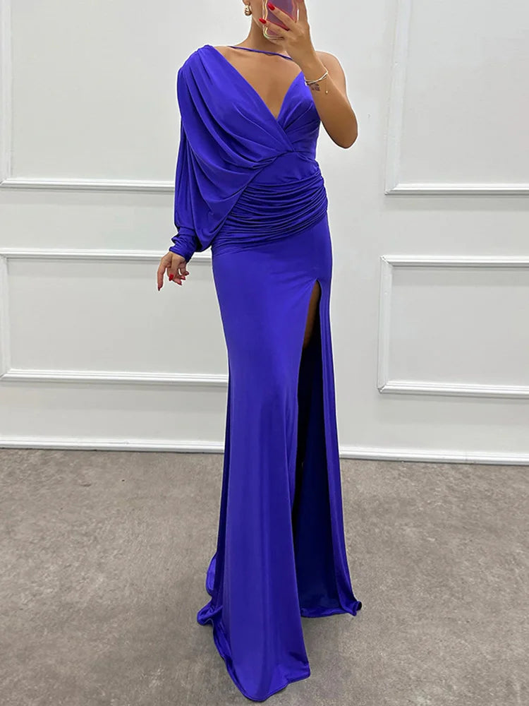 Iliana | Rochie cu Umăr Unic