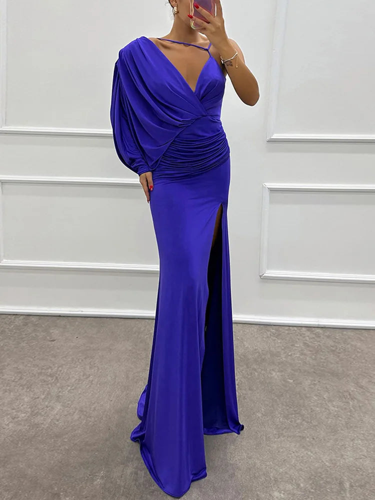 Iliana | Rochie cu Umăr Unic