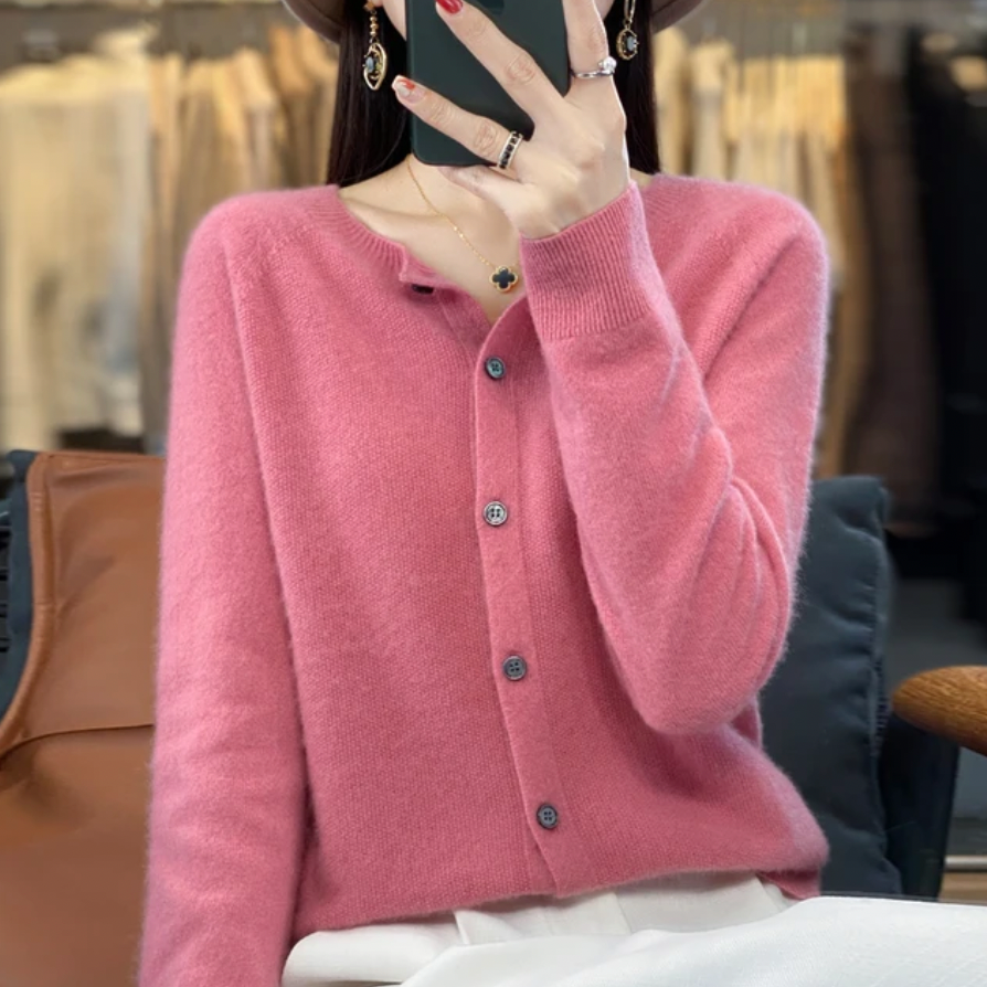 Irina | Cardigan Elegant cu Nasturi