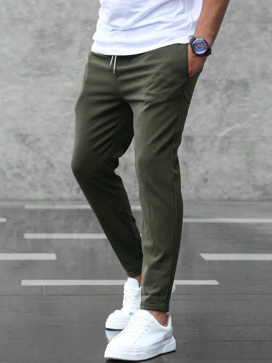 Pantaloni Stretch Moderni pentru Bărbați