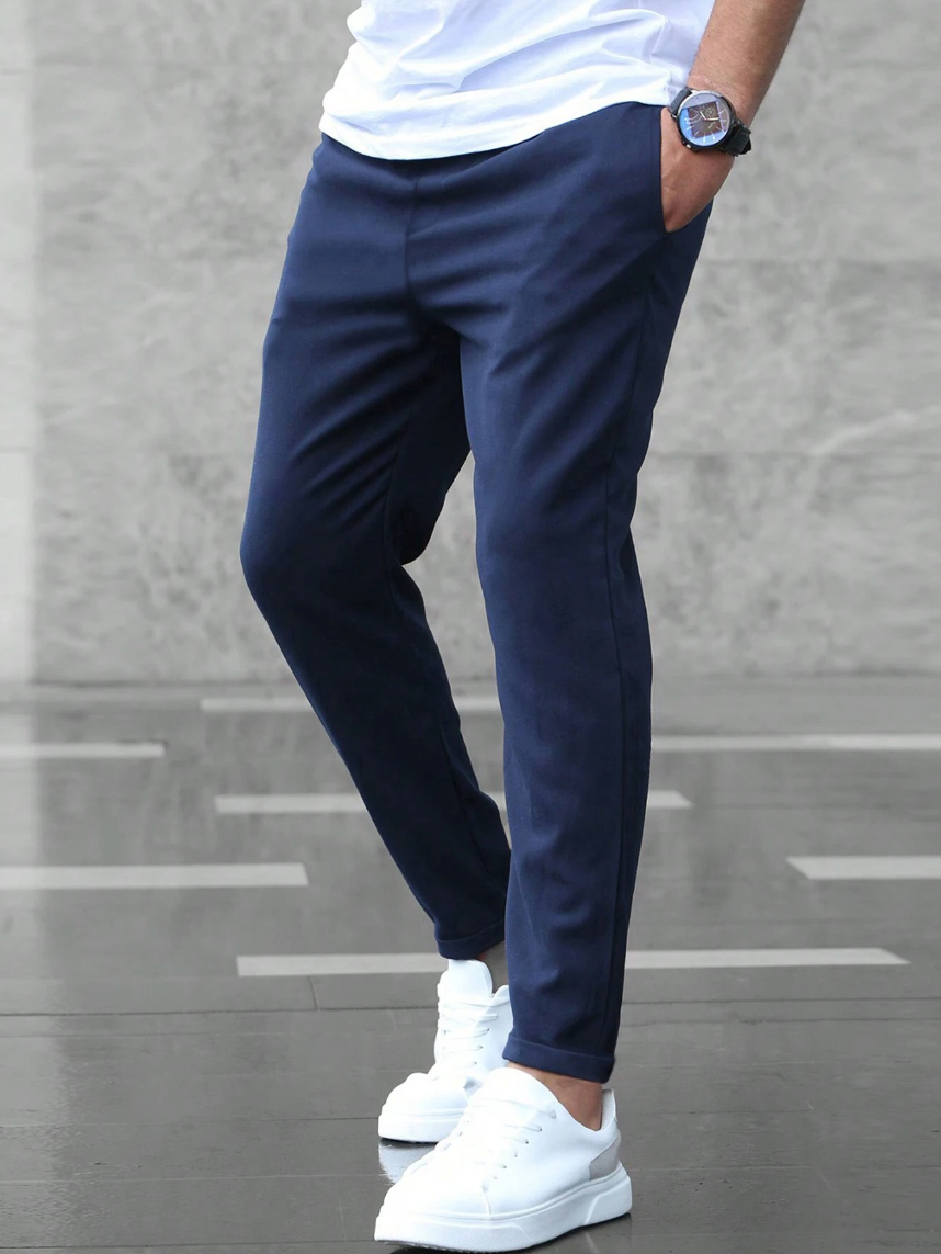 Pantaloni Stretch Moderni pentru Bărbați
