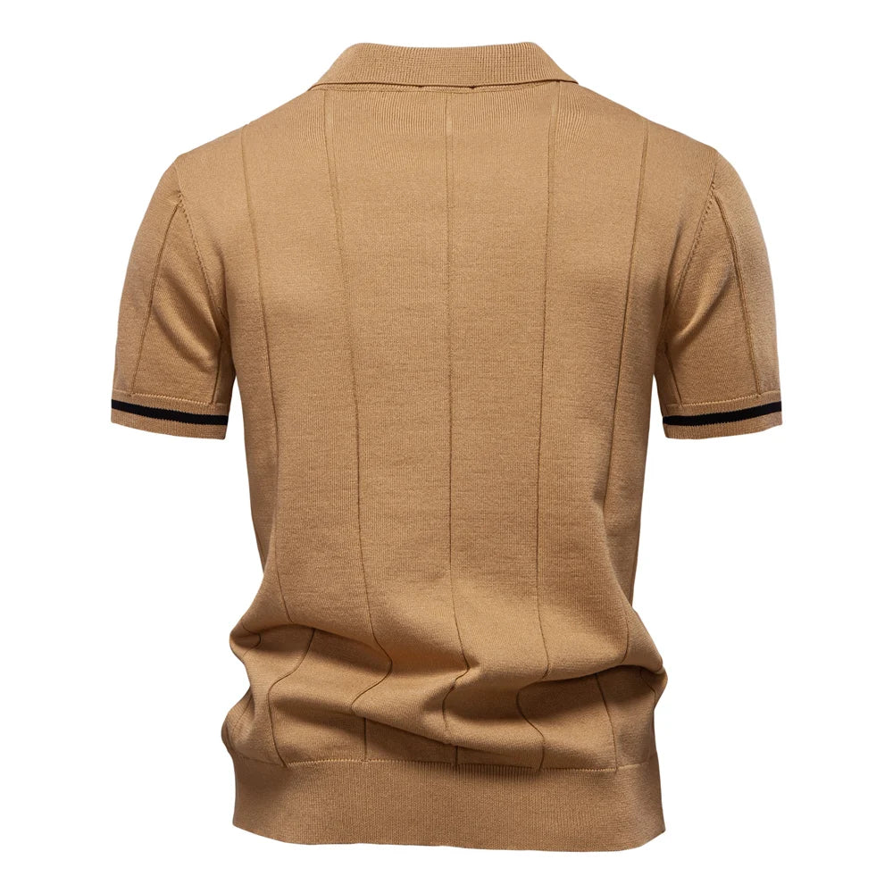 Laluna® | Polo de vară cu fermoar