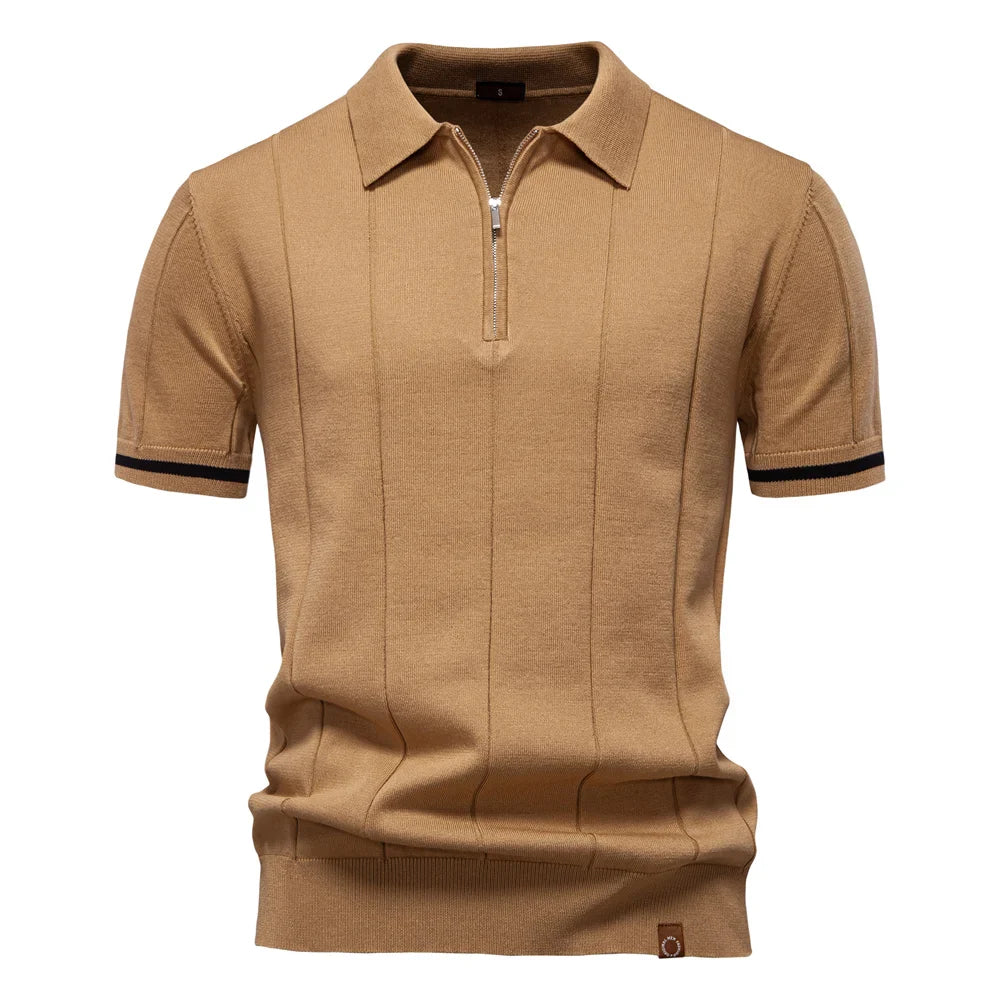 Laluna® | Polo de vară cu fermoar
