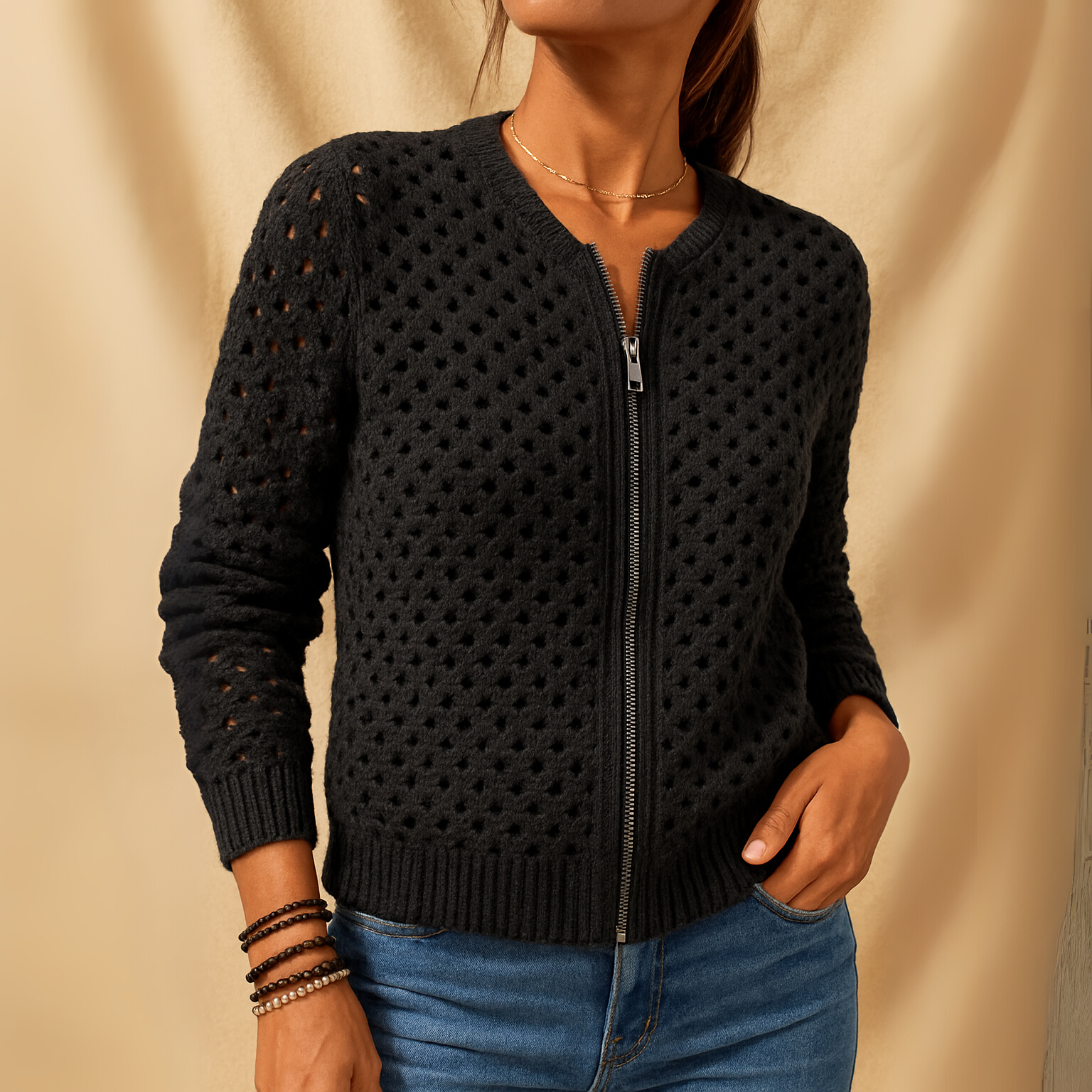 Astrée – Pulover Tricotat