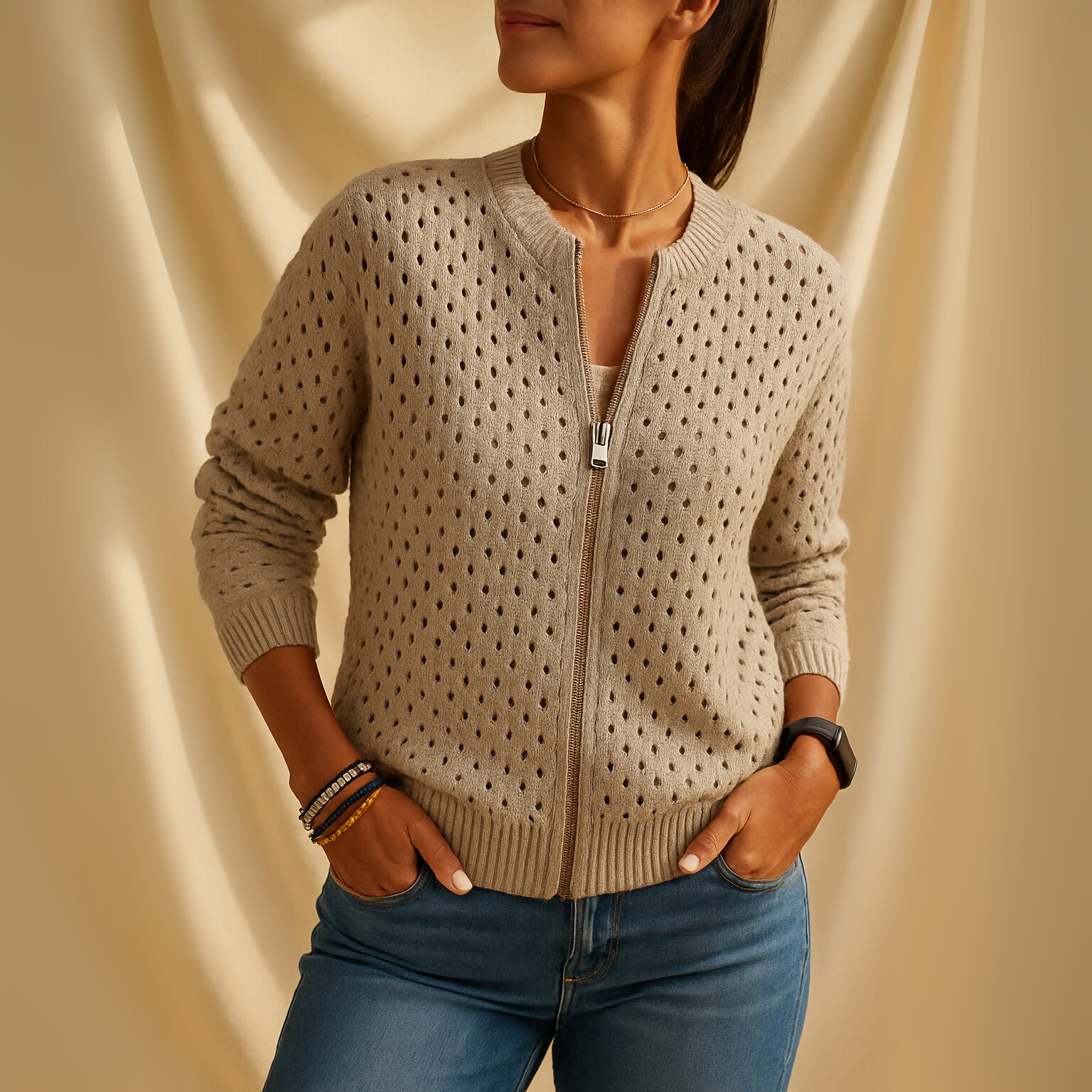 Astrée – Pulover Tricotat