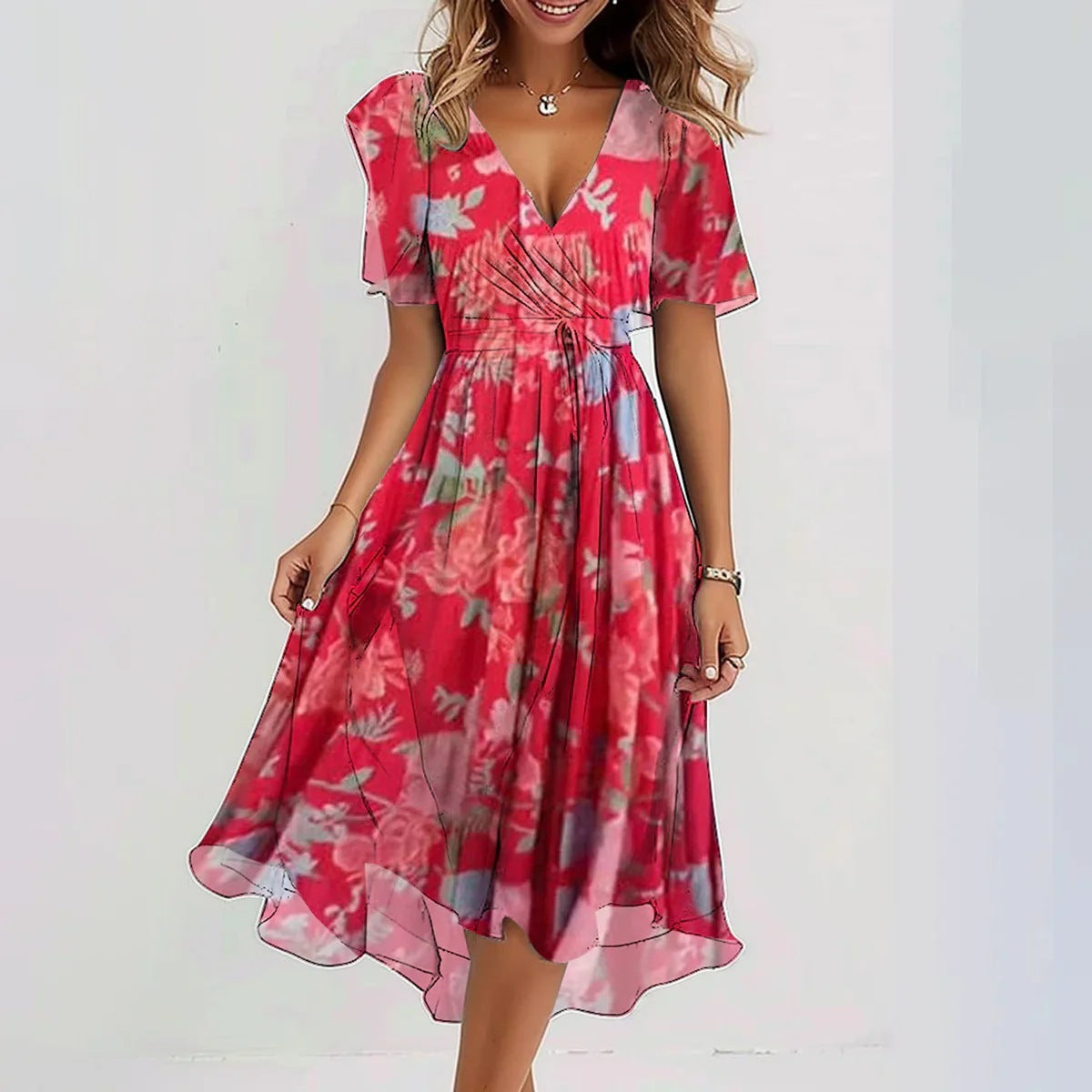 Linnea - Rochie elegantă de vară
